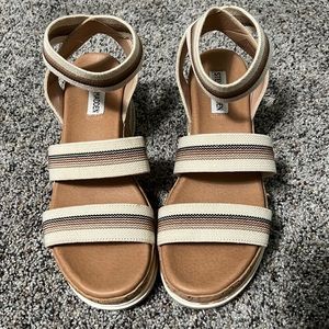 Earth tone sandals